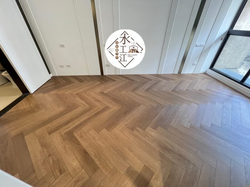 寶陞SPC 人字拼 7.5mm波爾森 完工照 3