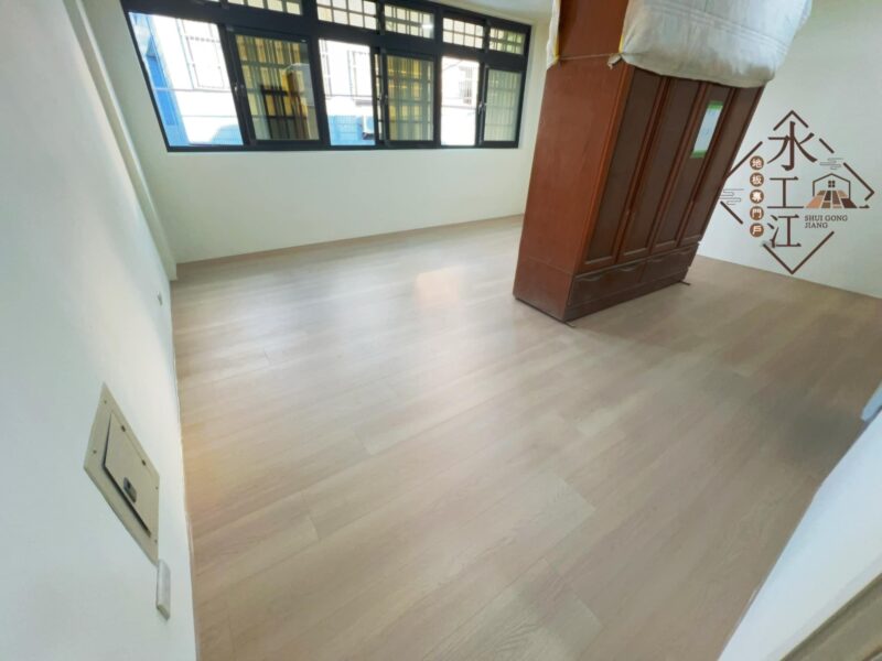 寶陞 高抗水超耐磨木地板12mm 萊昂斯 完工照 4