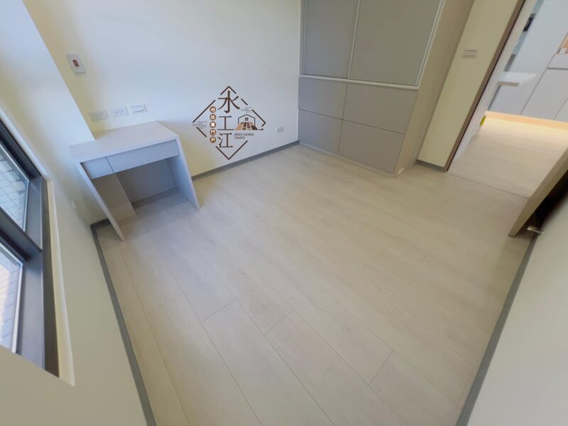 WoodSmith超耐磨木地板 LN-1005 、玄關-富銘塑膠地板 ABC-1707 完工照 7