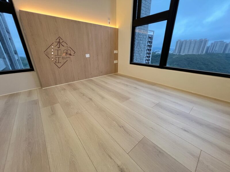 寶陞 超耐磨木地板 馬可島 完工照 5